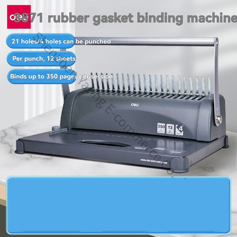 Binding Machine Comb - 3872S Şerit Ciltleme Makinesi 21/10 Delikli