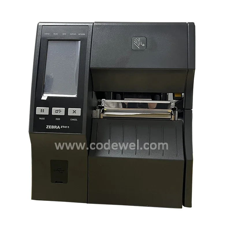 Label Printer Thermal - YENİ ZT411 Endüstriyel Yazıcı Termal Transfer