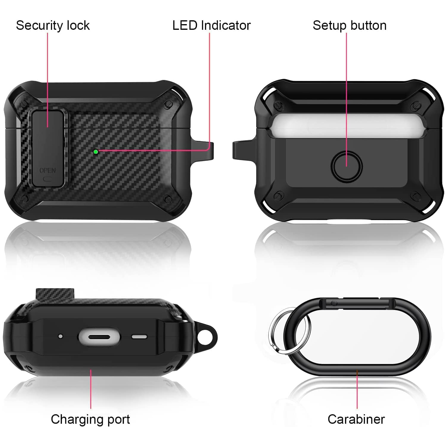Airpods için 4 Gen Lüks Güvenl - Pc Security Lock incelemesi ve fiyatı